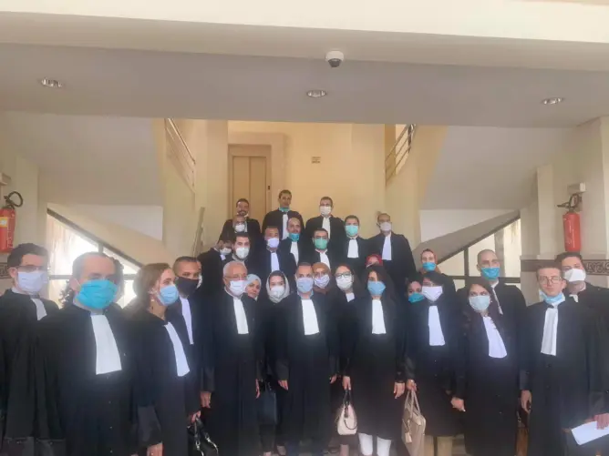 المحامون المتمرنون بهيئة الرباط يؤدون القسم بمحكمة الاستئناف