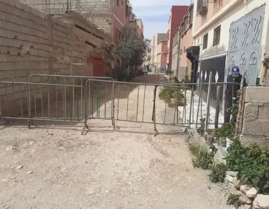 تطويق حي ضواحي إنزكان بعد ظهور حالات إصابة بكورونا