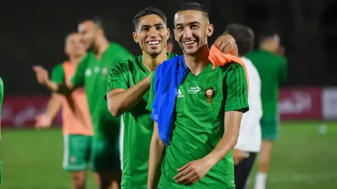 عيد الفطر يوحد منشورات الرياضيين المغاربة عبر وسائل التواصل