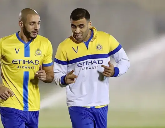 حمد الله يُتوج أفضل لاعب بفريق النصر السعودي .. وأمرابط يحل ثانيا