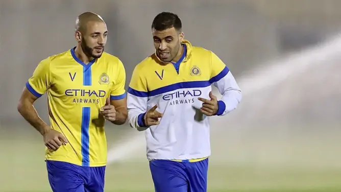 حمد الله يُتوج أفضل لاعب بفريق النصر السعودي .. وأمرابط يحل ثانيا