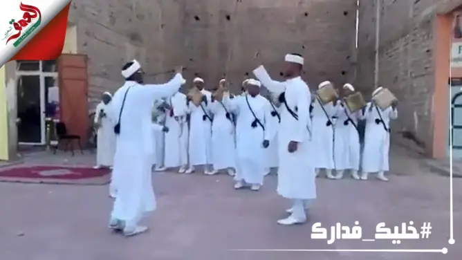 فقرة ممتعة من فلكلور  “دق السيف” بمدينة زاكورة