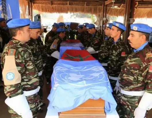 غويتريش يسلم المغرب ميدالية خاصة بجنود السلام المغاربة ويعزي الملك في مقتل جنديَين