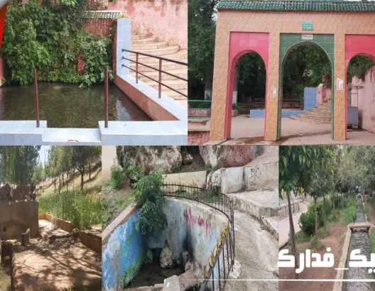 تحاليل إيجابية تحرم سكان الحاجب من مياه العيون الطبيعية (صور)