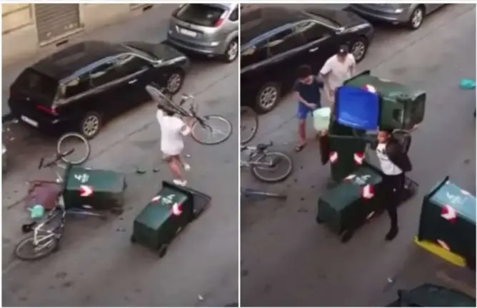 دراجة هوائية تتسبب في مواجهات عنيفة بين مغاربة وسينغاليين بإيطاليا (فيديو)
