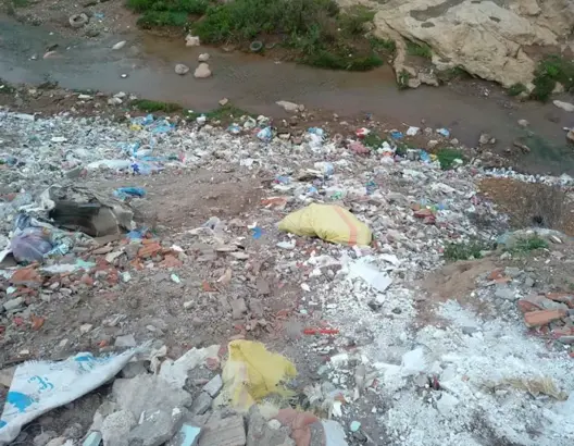 نشطاء يحذرون من كارثة بيئية بدمنات (صور)