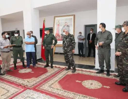 الأطباء العسكريون يغادرون مستشفيات جهة كلميم (صورة)