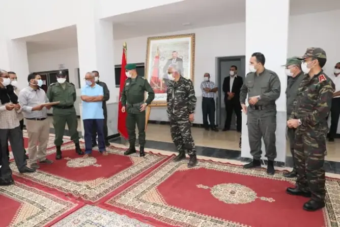 الأطباء العسكريون يغادرون مستشفيات جهة كلميم (صورة)