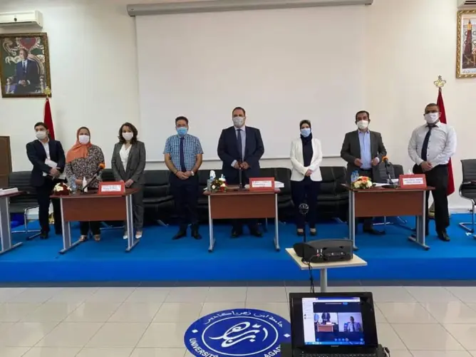 بعد توقف لثلاثة أشهر.. جامعة ابن زهر تحتضن مناقشة أول دكتوراة بحضور فعلي