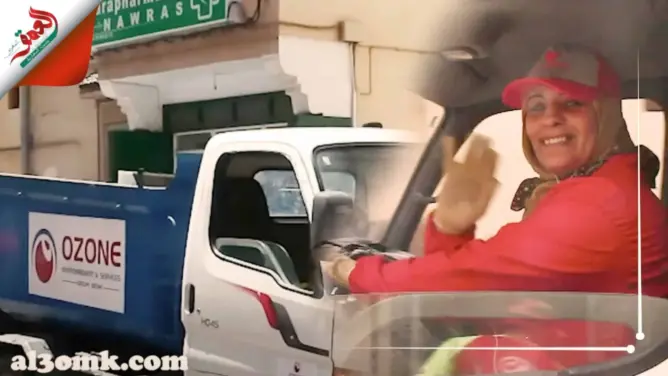 فطومة.. أول سائقة شاحنة نظافة بالمغرب تحكي تفاصيل قصتها (فيديو)