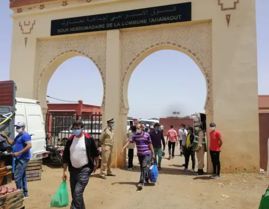 بعد تصنيفه في المنطقة 1.. عودة الحياة “بحذر” إلى الأسواق الأسبوعية بإقليم الحوز