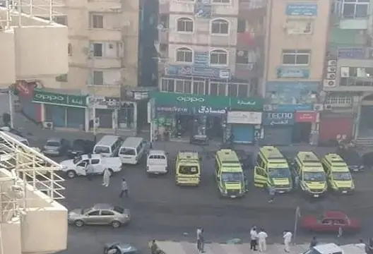 قتلى وجرحى في حريق بمستشفى للمصابين بـ”كورونا” بمصر (فيديو)