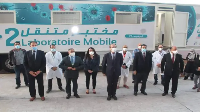 الثاني من نوعه.. مختبر متنقل لتحليلات الكشف عن كورونا يحط الرحال بجهة الدار البيضاء