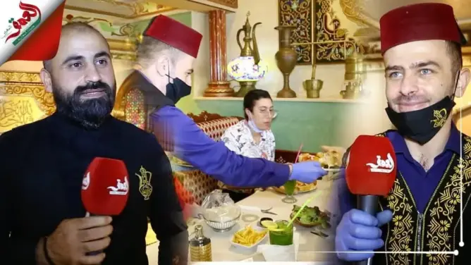 مطاعم الرباط تواصل استقبال زبائنها.. ونادل سوري: استفدت من الحجر ونتبع إجراءات صارمة (فيديو)