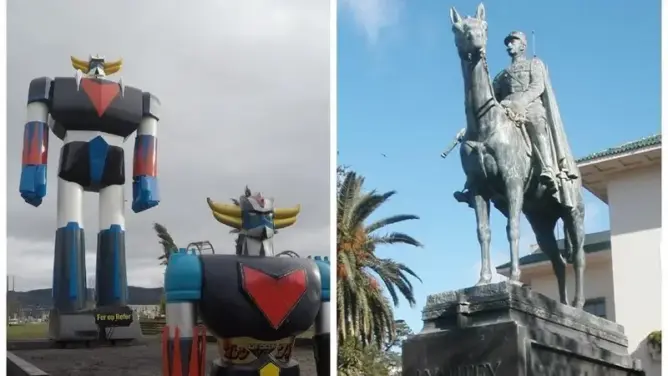 موجة إزالة التماثيل تصل المغرب .. عريضة تطالب بتعويض تمثال ليوطي بالبيضاء بـ”غراندايزر”