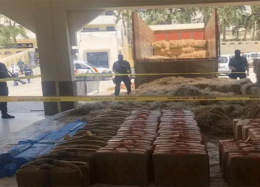 ضبط طنين من المخدرات على متن شاحنة واعتقال سائقها بضواحي فاس (صور)