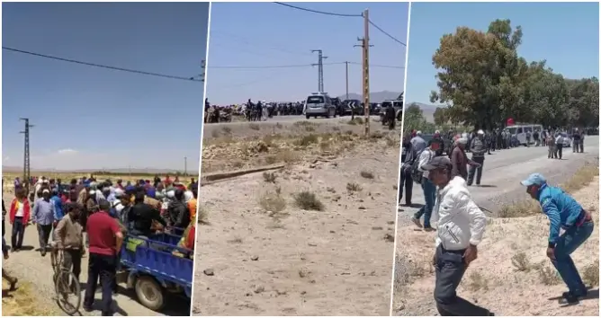 بوذنيب على صفيح ساخن .. صراع قبلي على أراضي سلالية ينذر بمواجهات دموية (صور وفيديو)