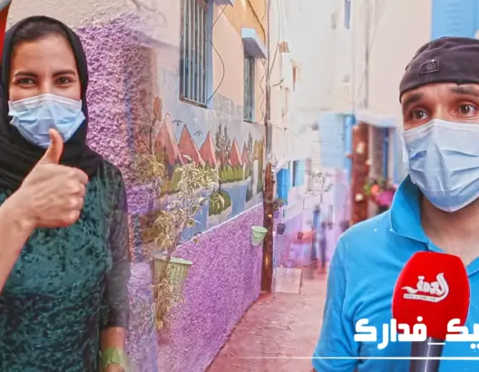 شباب بالرباط يطلقون تحدي “في حومتي أنا ” ويحولون حيهم للوحة فنية (فيديو)