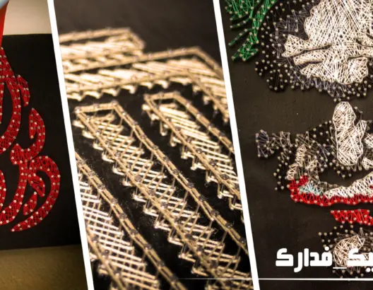 خيط ومسامير .. شاب “ينسج” لوحات فنية بديعة هروبا من كآبة الجائحة (فيديو)