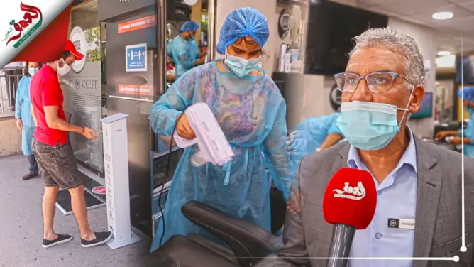 بعد استئناف العمل .. صالون نموذجي للحلاقة بالرباط يتخذ تدابير صارمة لسلامة زبنائه (فيديو)