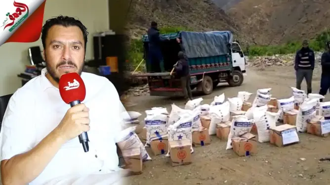 شباب يطلقون حملة “نتلقاو في الجبل”  من داخل بيوتهم لمساعدة معوزين بالمغرب العميق (فيديو)