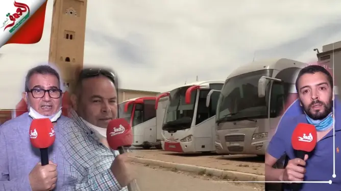 أرباب النقل الدولي للبضائع والمسافرين بالشرق يستغيثون الحكومة بسبب أزمة كورونا (فيديو)