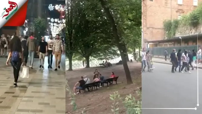 مباشرة من إيطاليا وفرنسا واسبانيا وتركيا… الحياة تعود لطبيعتها مع كورونا (فيديو)