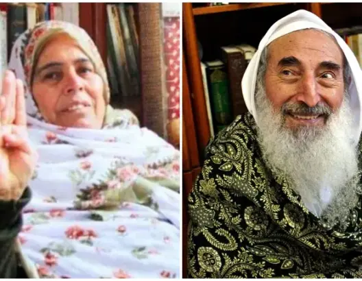 وفاة زوجة الشهيد أحمد ياسين مؤسس “حماس”.. والآلاف يشيعون جثمانها بغزة (صور)