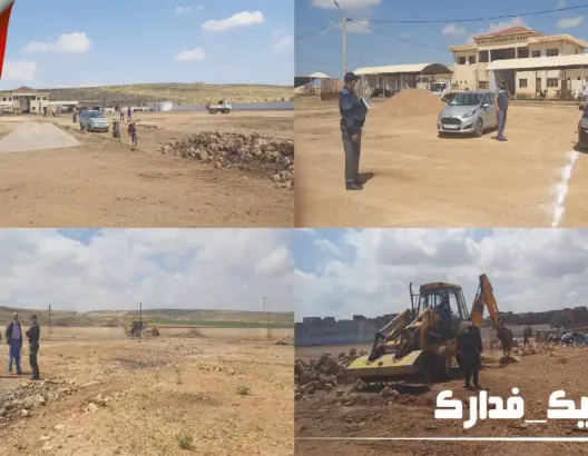 أغلق بسبب كورونا.. انطلاق أشغال تأهيل السوق الأسبوعي بالحاجب (صور)