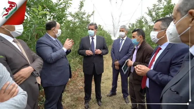 أخنوش يزور المناطق المتضررة من عاصفة الصقيع