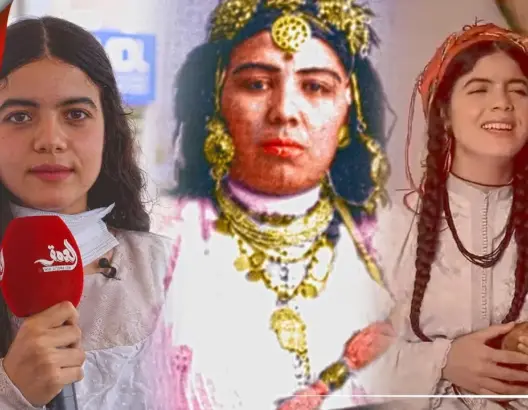مغربية تحيي خربوشة بطريقتها.. هاجر: العيطة صعبة وأعشق نعيمة سميح (فيديو)