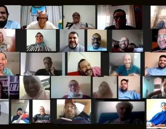 اجتماع رقمي لقدماء طلبة جامعة البيضاء