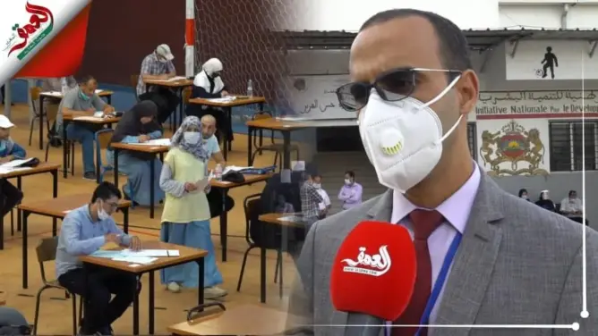 أجواء غير مسبوقة.. هكذا انطلقت امتحانات البكالوريا بالبيضاء (فيديو)