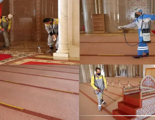 عملية التطهير والتعقيم