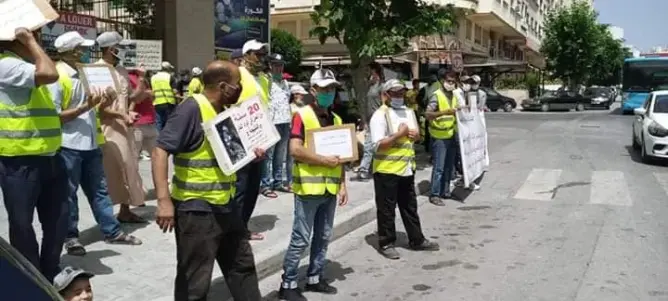 عمال “أمانور ” يحتجون بطنجة ويلوحون بإعادة السيناريو يوم “الأضحى”