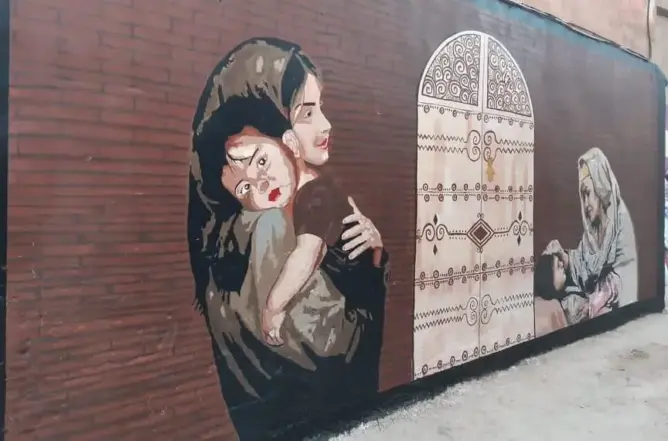 درب الشنقيطي نموذجا .. أحياء تارودانت في حلة جديدة (صور)