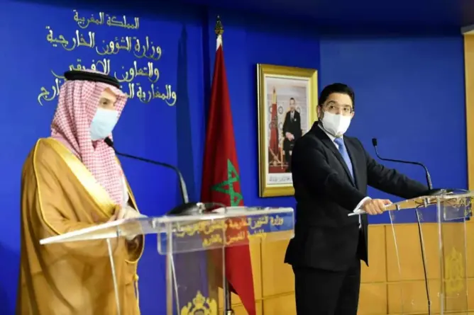وزير الخارجية المغربي السعودي