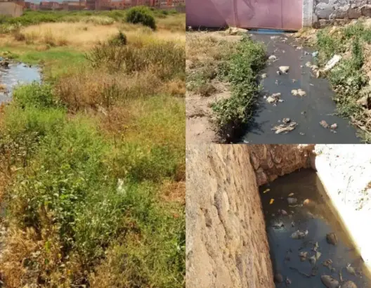 الواد الحار “ينتهك” حرمة الموتى بدمنات