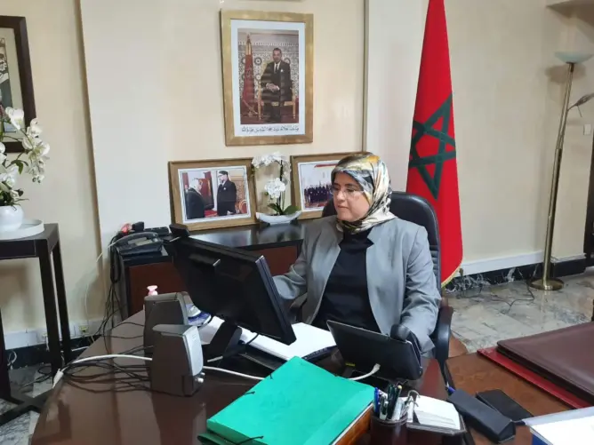 وزيرة الأسرة والتضامن