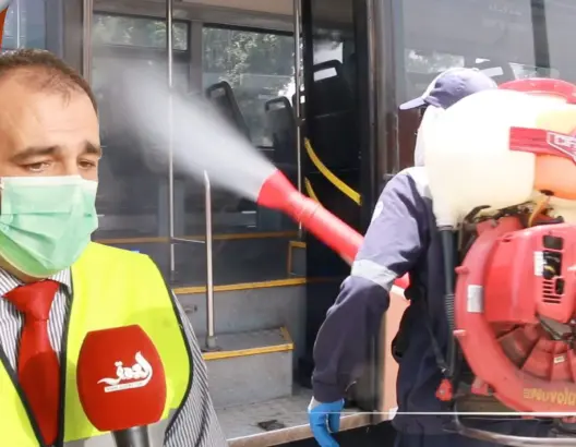 بروتوكول صارم .. تعقيم الحافلات ومراقبة سائقي وزبائن “ألزا” بمراكش (فيديو)