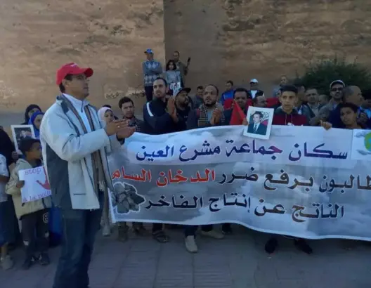 بسبب مخلفات الفحم .. متضررون يستنجدون بعامل تارودانت
