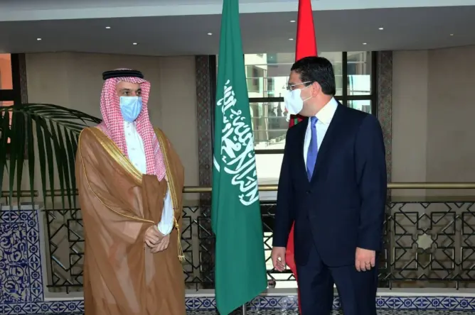 وزير الخارجية المغربي السعودي