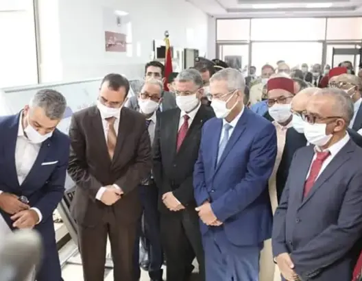 وزير العدل يدشن المركز القضائي بأولاد تايمة