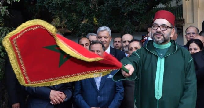 Sa Majesté le Roi Mohammed VI, que Dieu L'assiste, a procédé, lundi (15/04/19) à Fès, au lancement des travaux de restauration du musée "Al Batha".