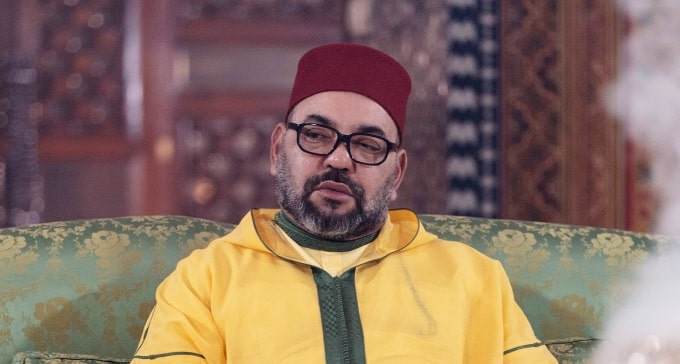Sa Majesté le Roi Mohammed VI, Amir Al Mouminine, préside au Palais Royal de Marrakech une veillée religieuse en commémoration de l'Aïd Al-Mawlid Al-Nabawi Acharif. 09112019-Marrakech