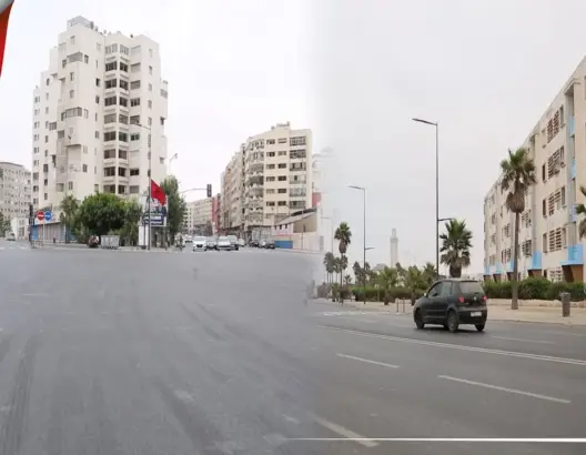 بعد قرار منع السفر.. هكذا تبدو شوارع العاصمة الاقتصادية ليلة عيد الأضحى (فيديو)