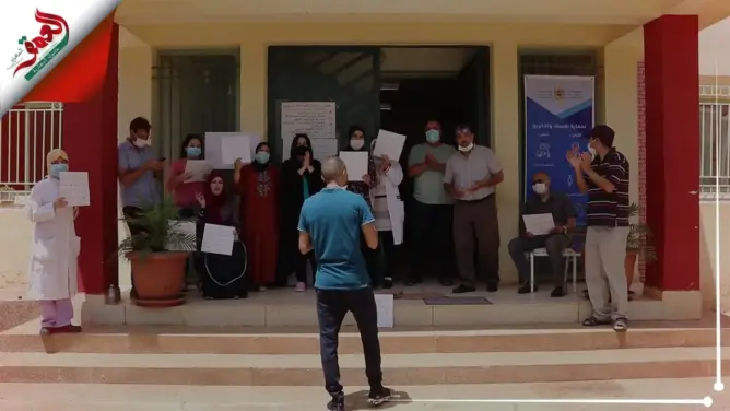 نقابة تحتج ضد مندوب وزارة الصحة بالحاجب .. والأخير يوضح (فيديو)