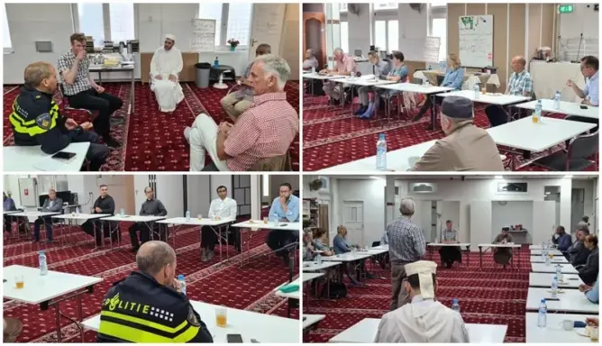 أمسية تجمع المساجد والكنائس بأمستردام.. وخطيب مغربي: المؤمن مصدر سلام للآخرين (صور)