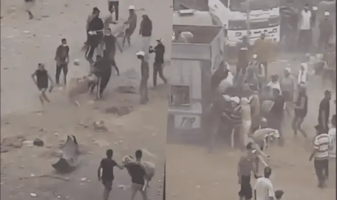 اعتداء على الكسابة بالحي الحسني