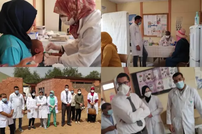 وحدة طبية تستهدف 424 شخصا بضواحي أزيلال